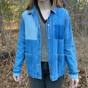 NWOT Forever 21 Denim Chore Coat / Jean Jacket - S